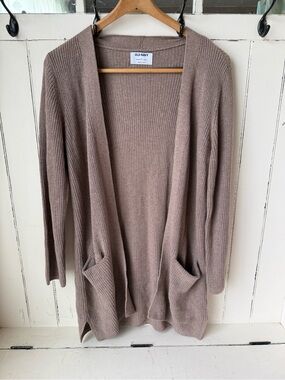 Old Navy Brown Open-Front Women's Cardigan